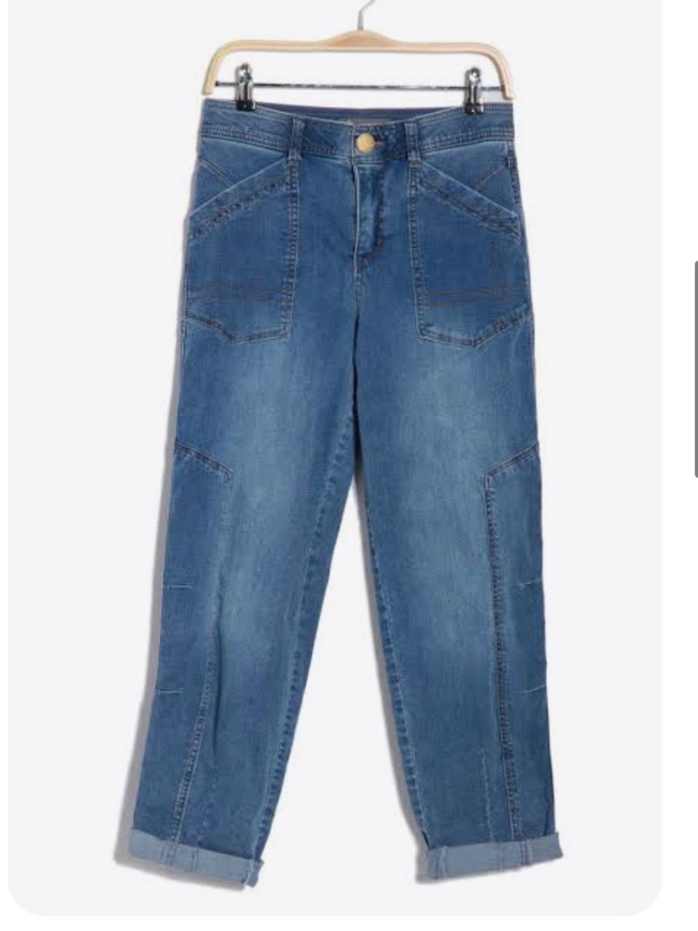 Democracy High Rise Tapered Straight Leg Jean